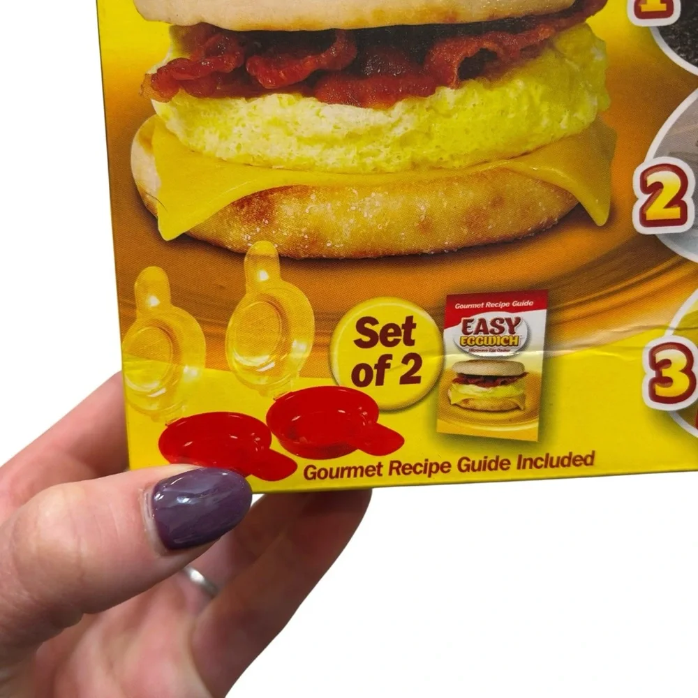 Brand new in Box‎ Easy Eggwich Microwave Egg Cookers 2 in Box